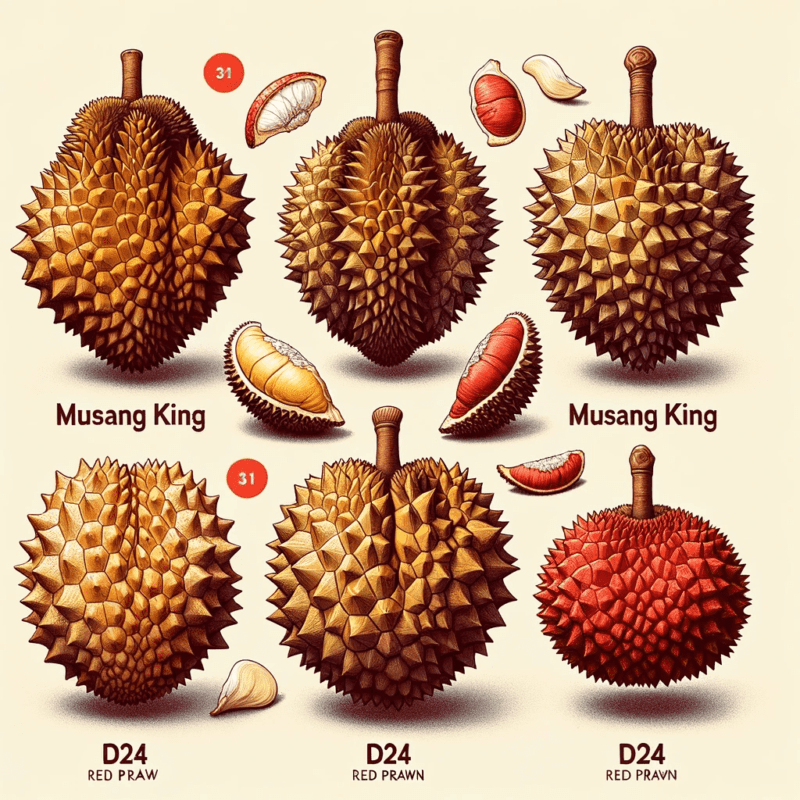 Read more about the article Exploring the World of Durian with 6 Varieties, Flavors, and Culinary Uses